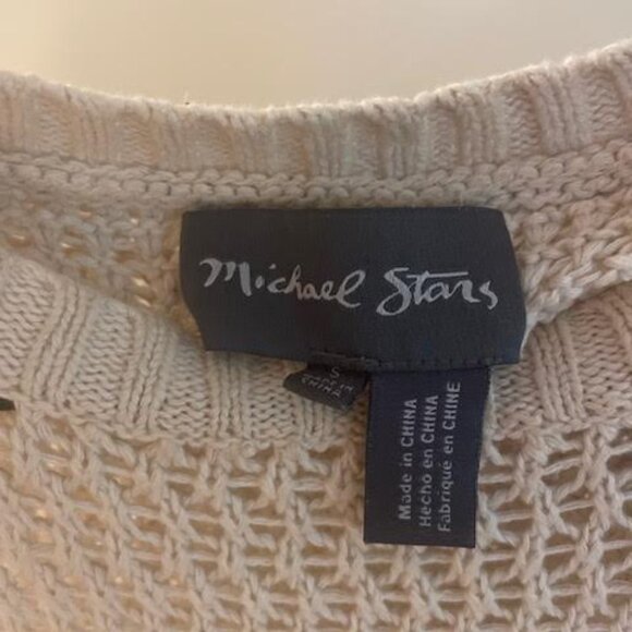 Michael Stars Crochet Fringe Top - Picture 3 of 5